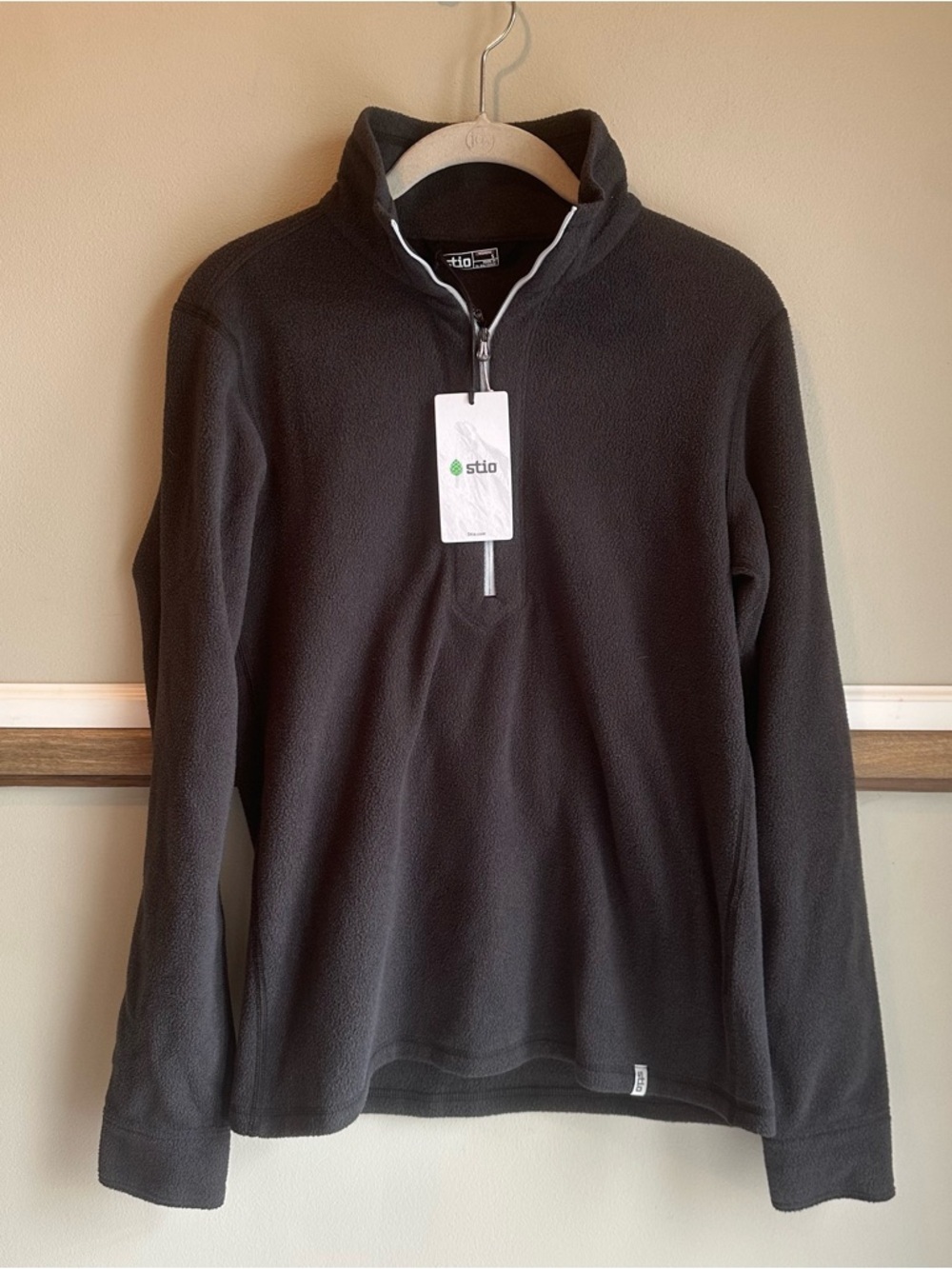 Stio Turpin Fleece Half Zip Pullover Abyss Dark Grey​​